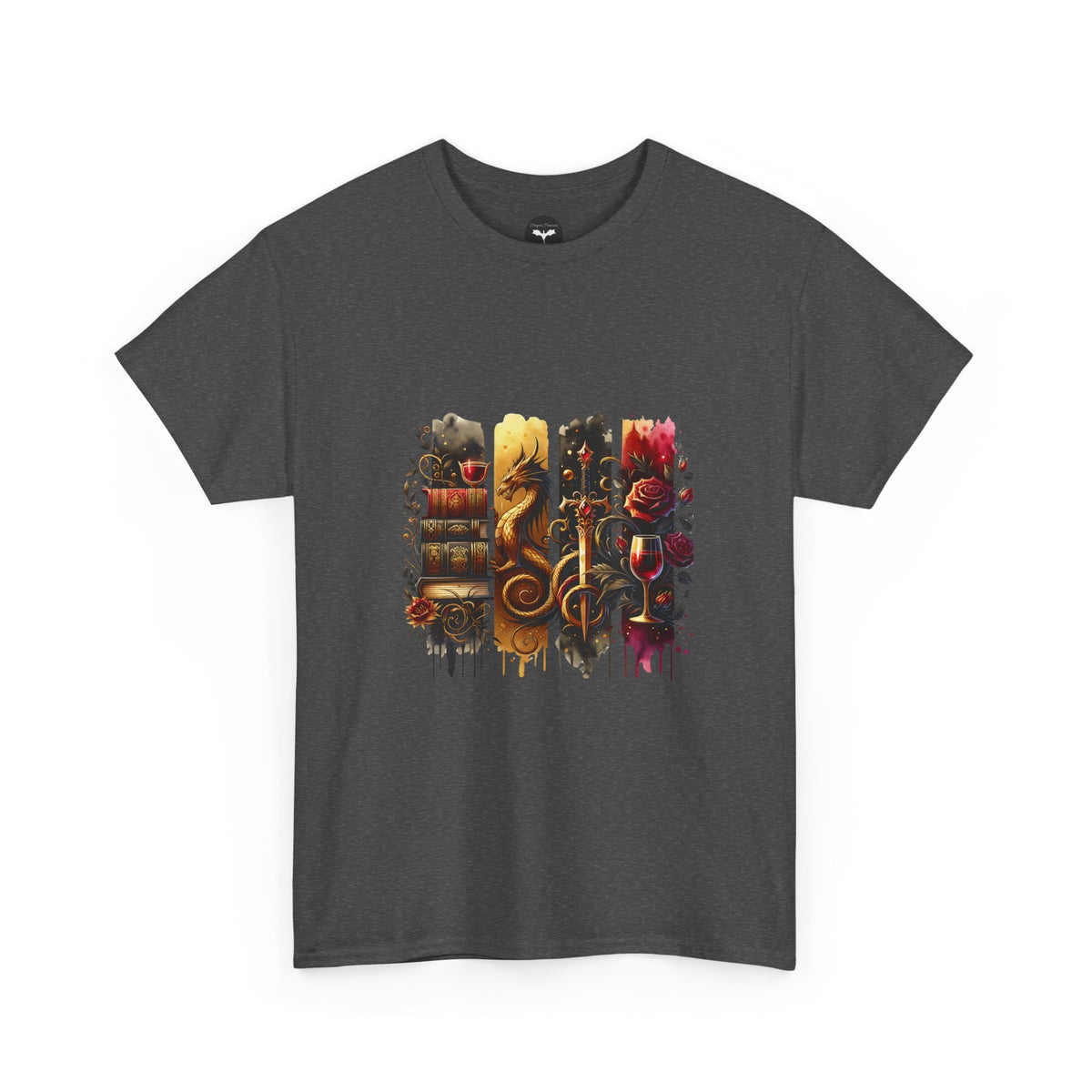 Dragon Fantasy Book T-Shirt