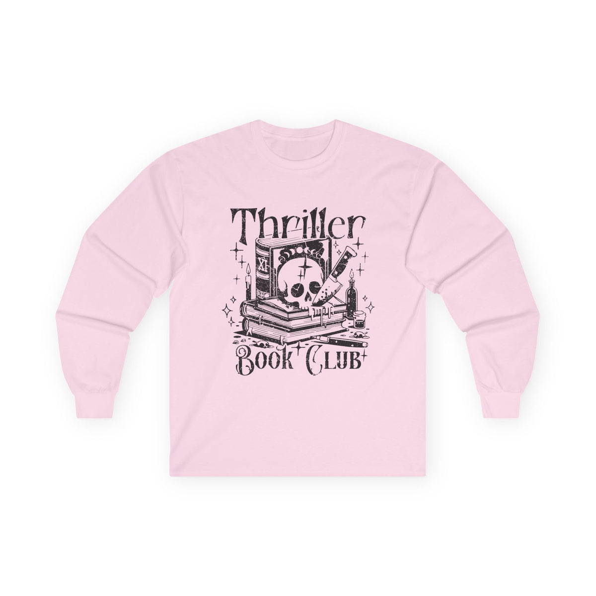 Thriller Book Club Long Sleeve Tee