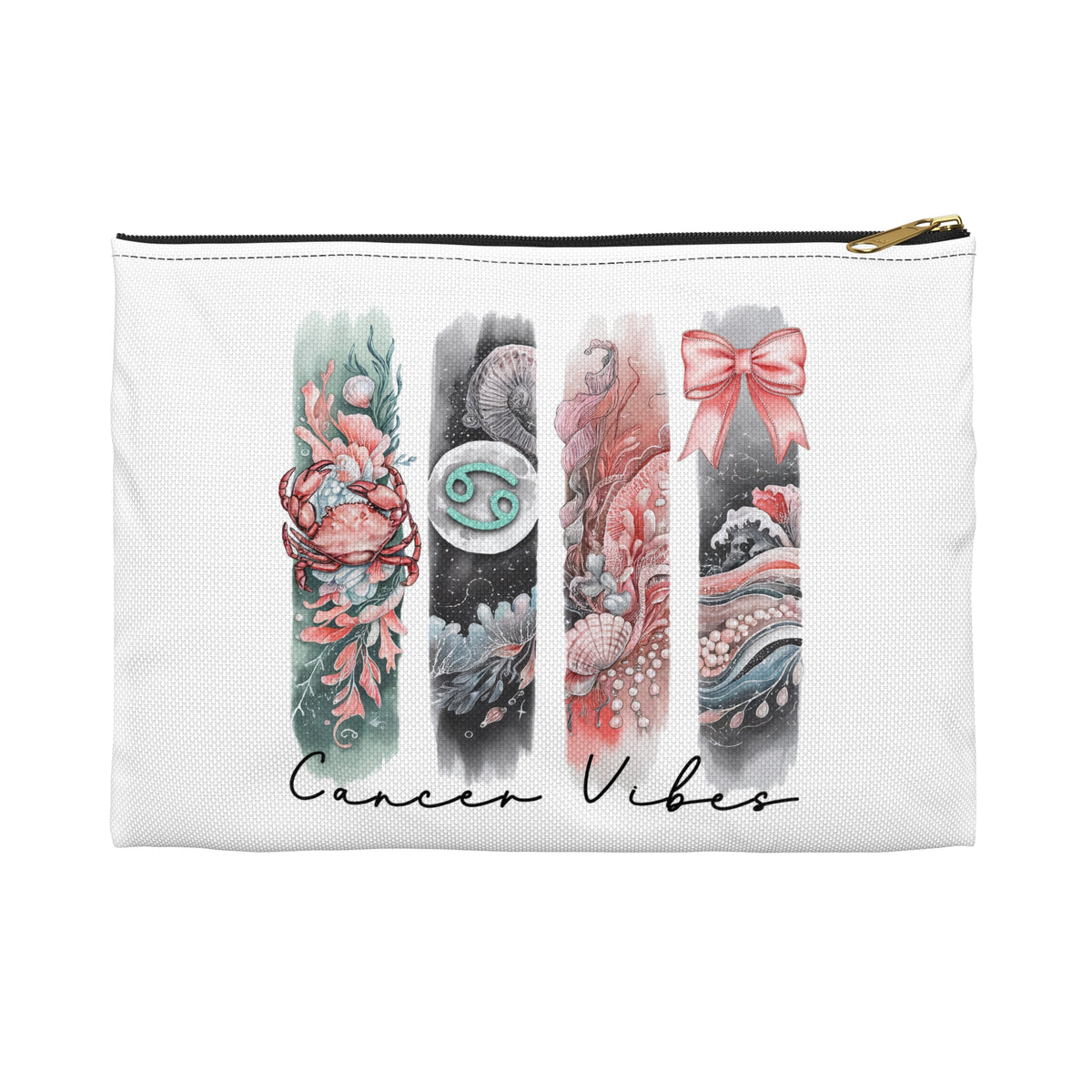 Cancer Astrological Accessory Pouch