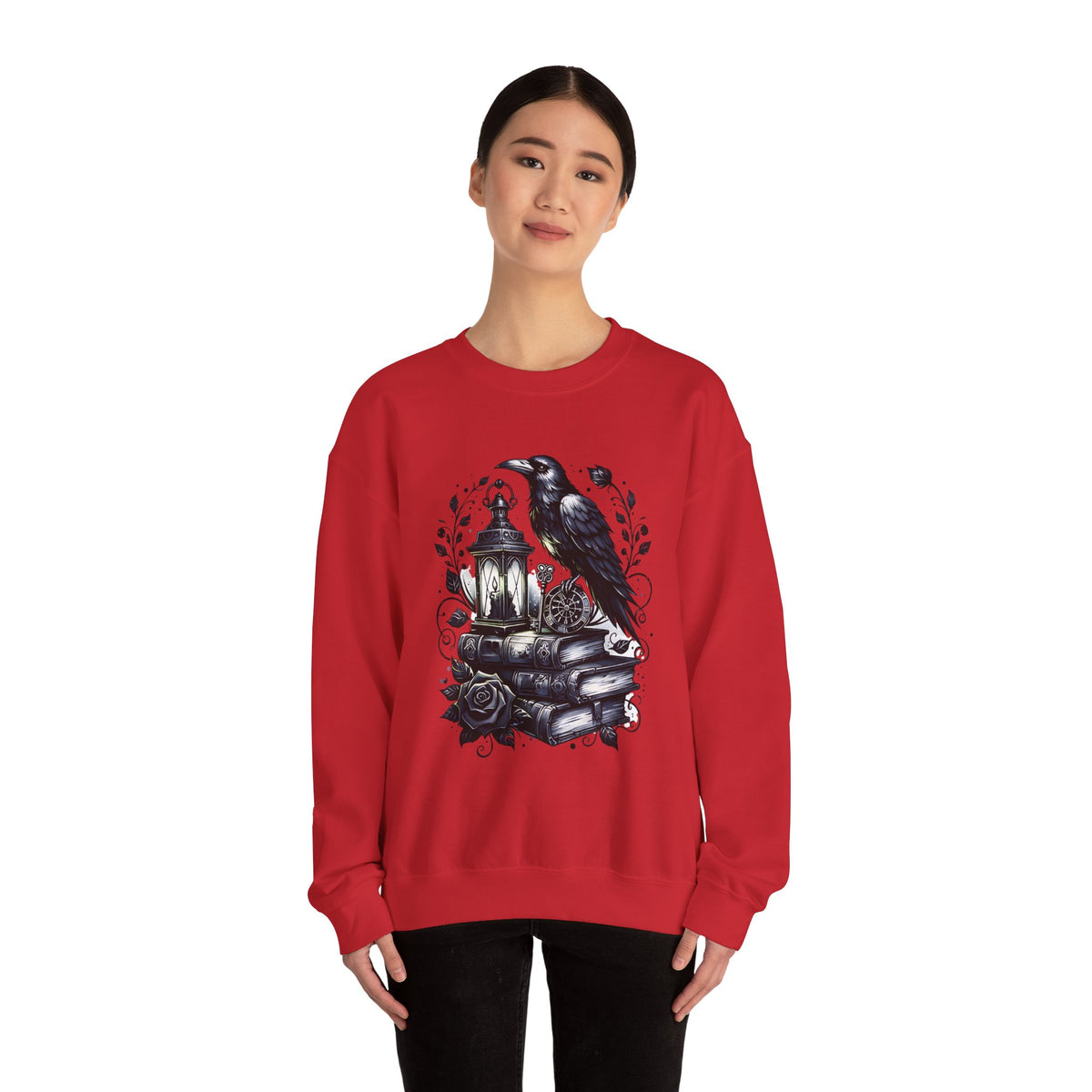 Gothic Raven Sweatshirt