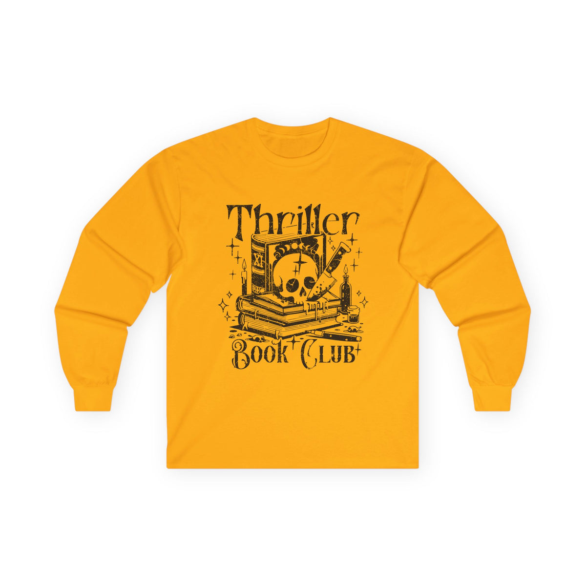 Thriller Book Club Long Sleeve Tee