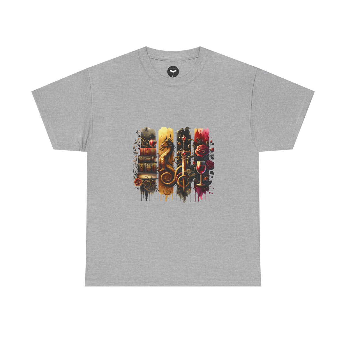 Dragon Fantasy Book T-Shirt