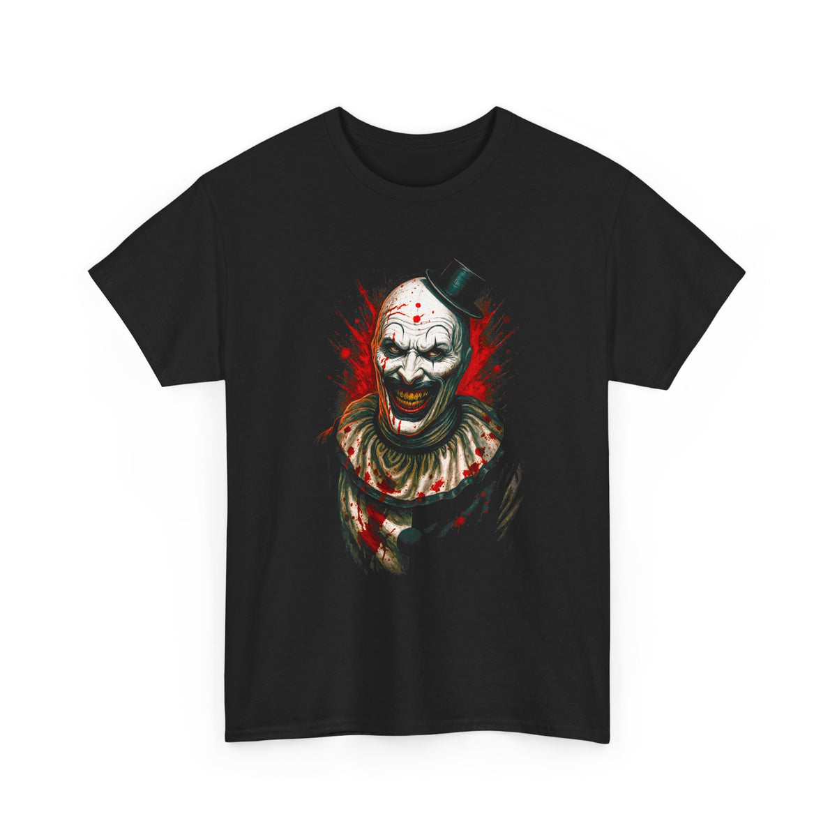 Art the Clown T-Shirt — Scary Horror Graphic Tee for Halloween