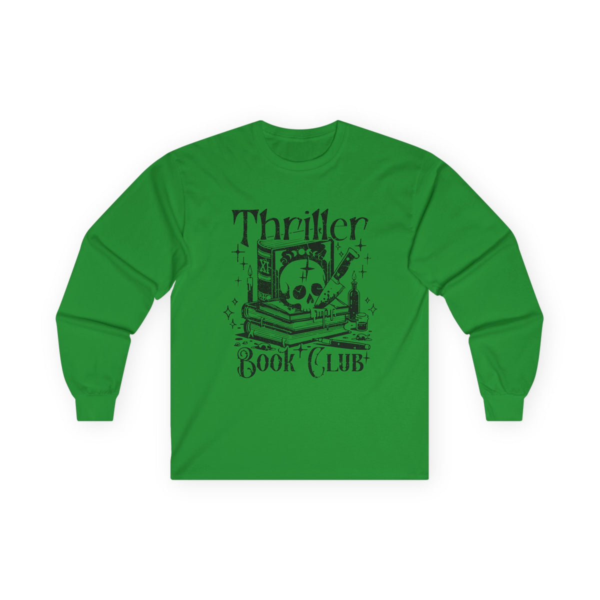 Thriller Book Club Long Sleeve Tee