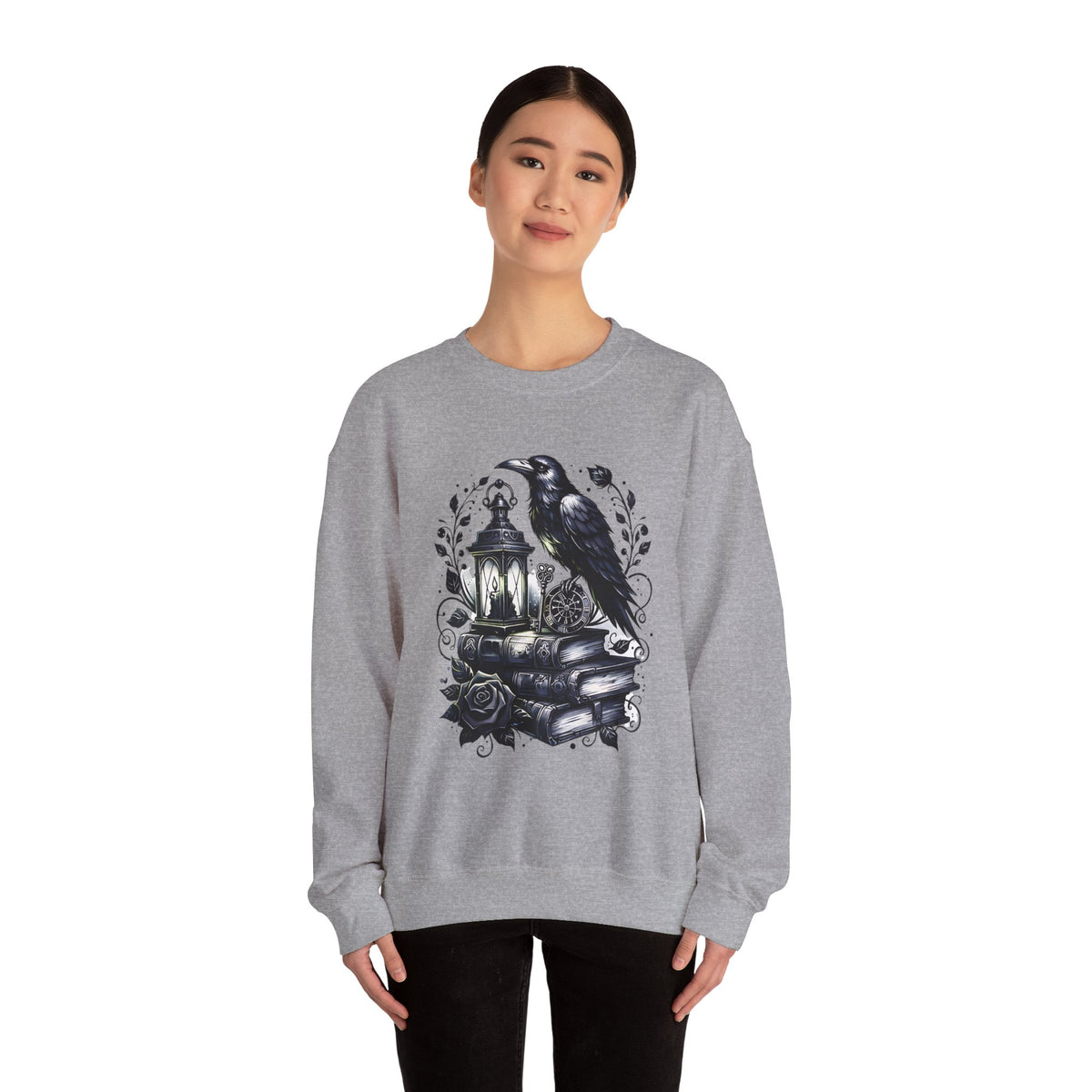 Gothic Raven Sweatshirt