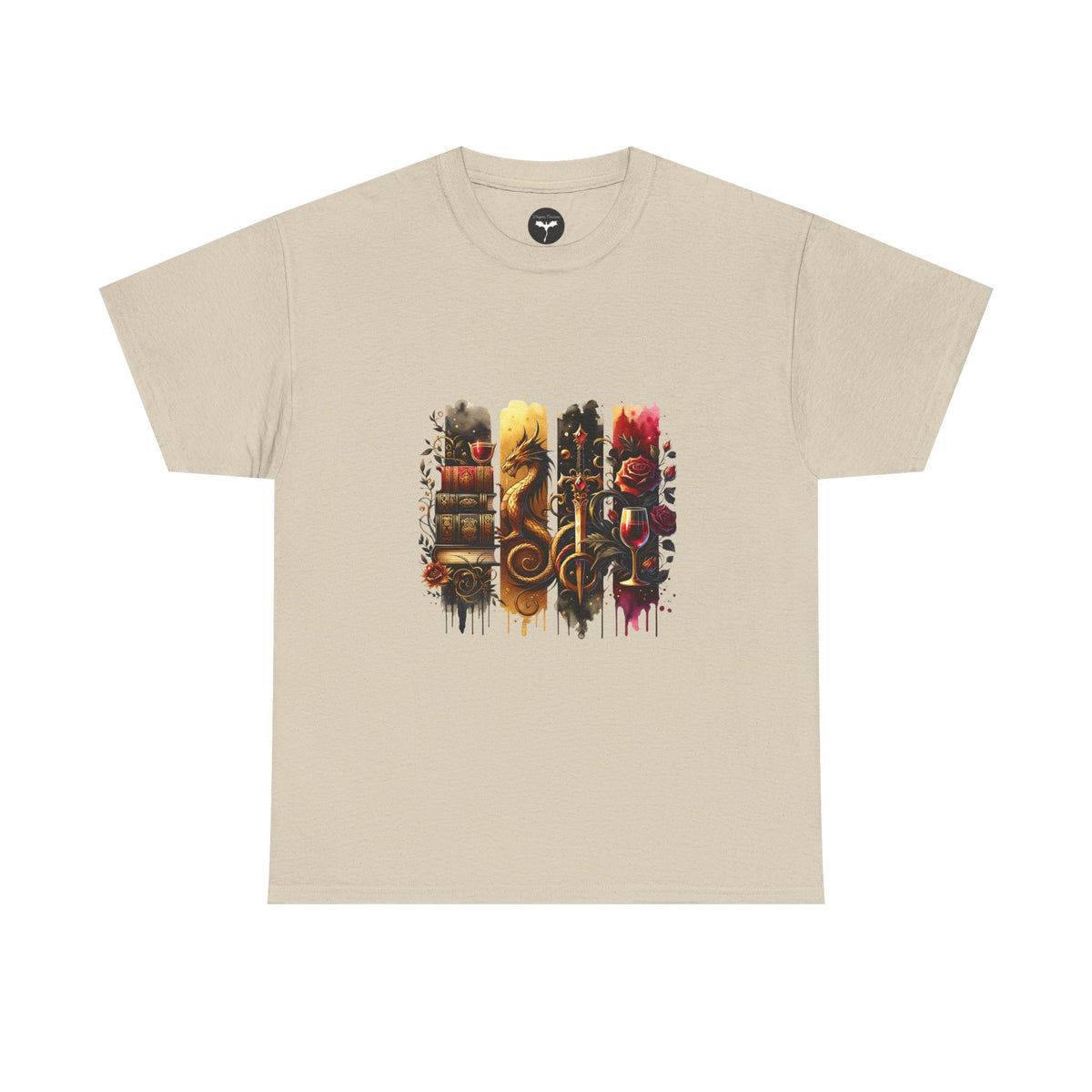 Dragon Fantasy Book T-Shirt