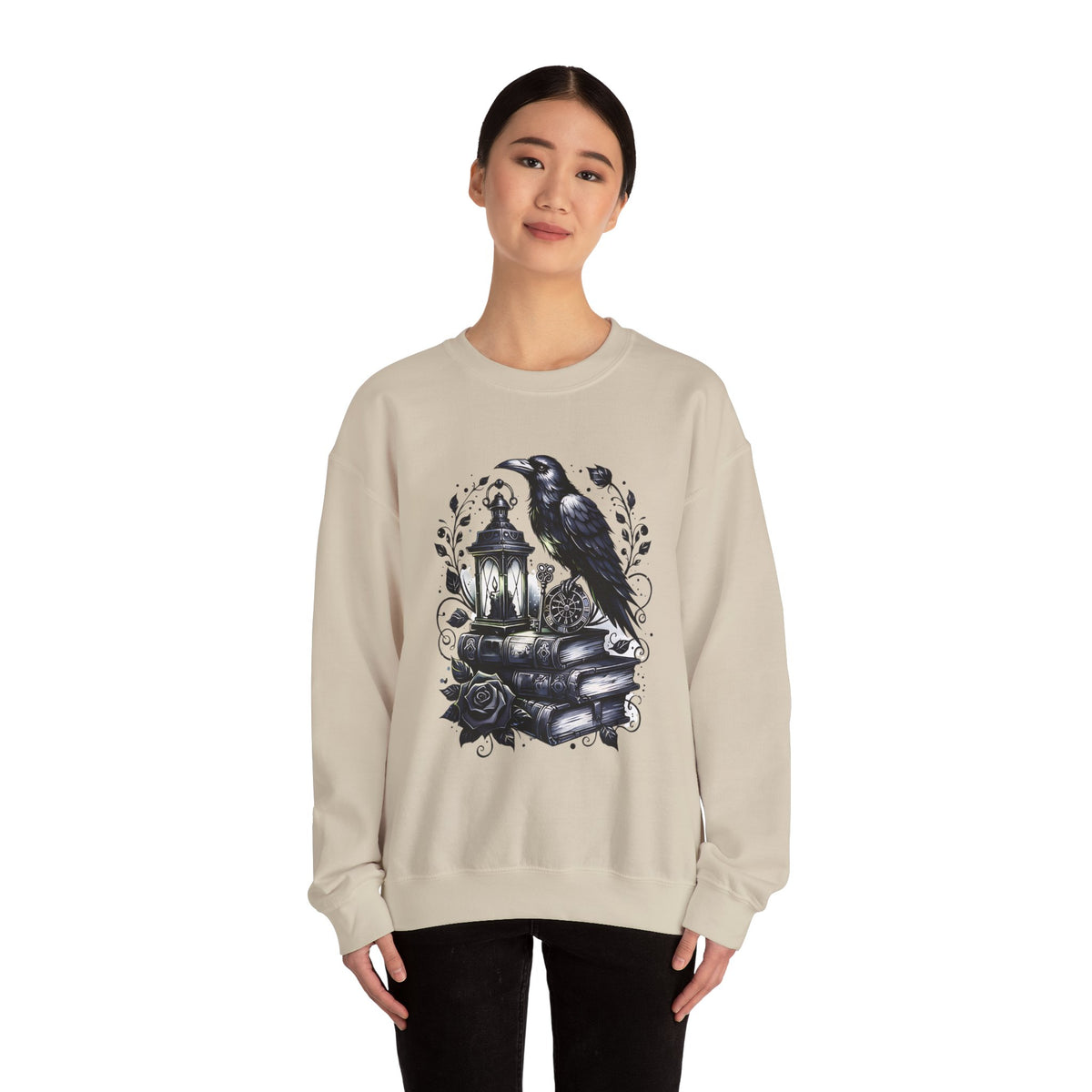 Gothic Raven Sweatshirt