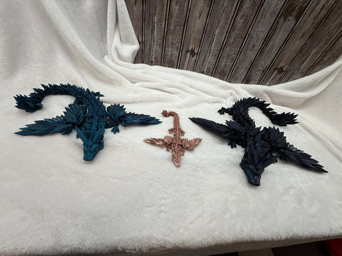 3 Dragon Set - Fourth Wing Inspired Fan Art