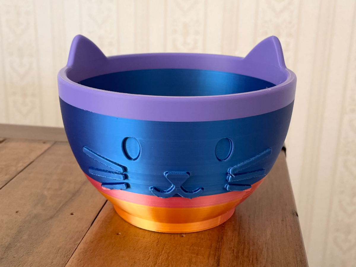 Cat Face Bowl