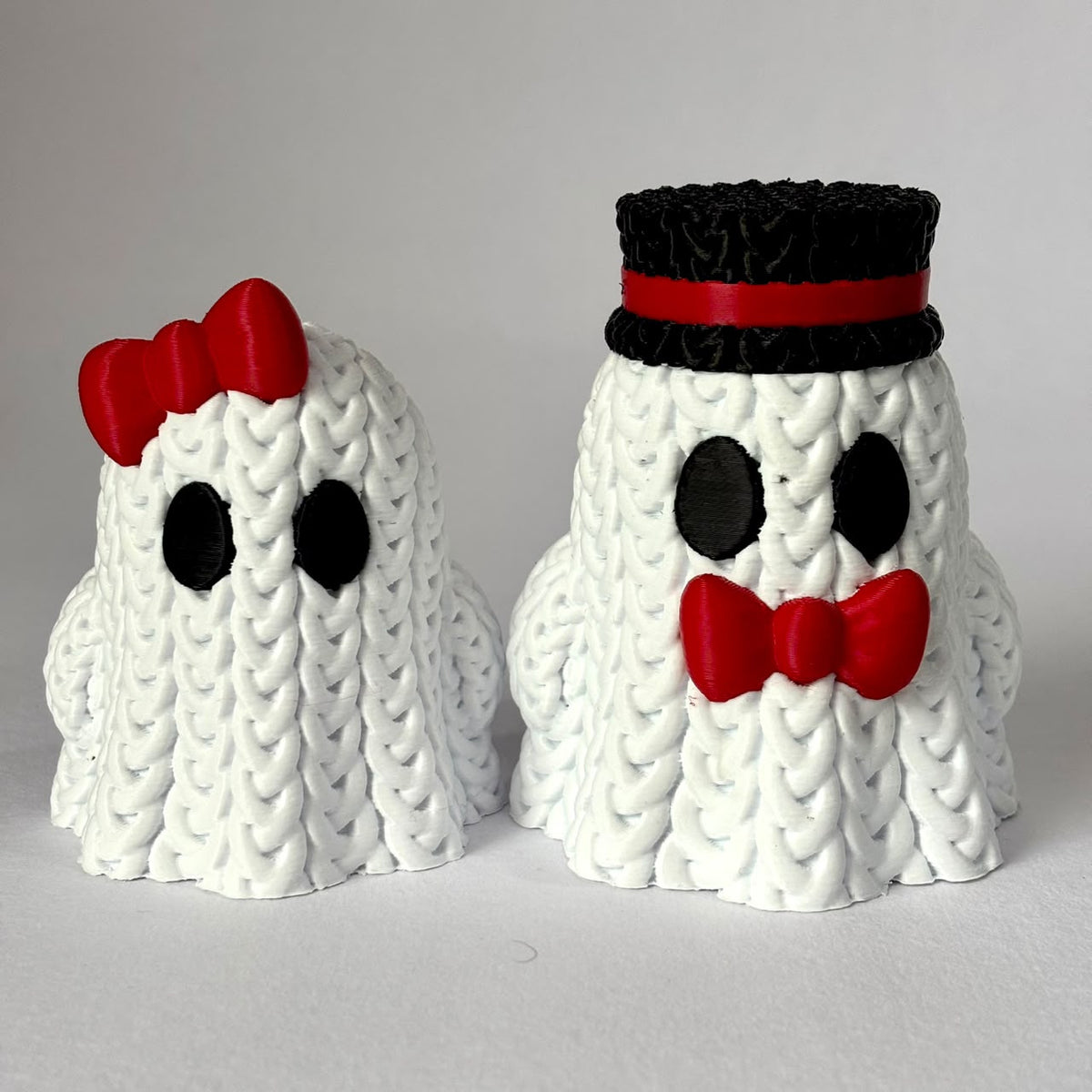 Ghost Couple Not-So-Knitted Knits