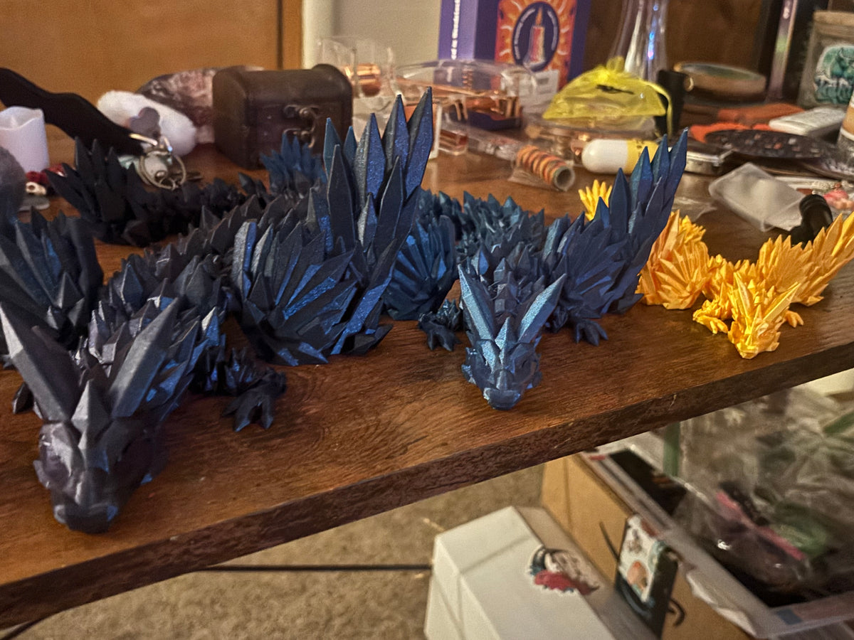 3 Dragon Set - Fourth Wing Inspired Fan Art