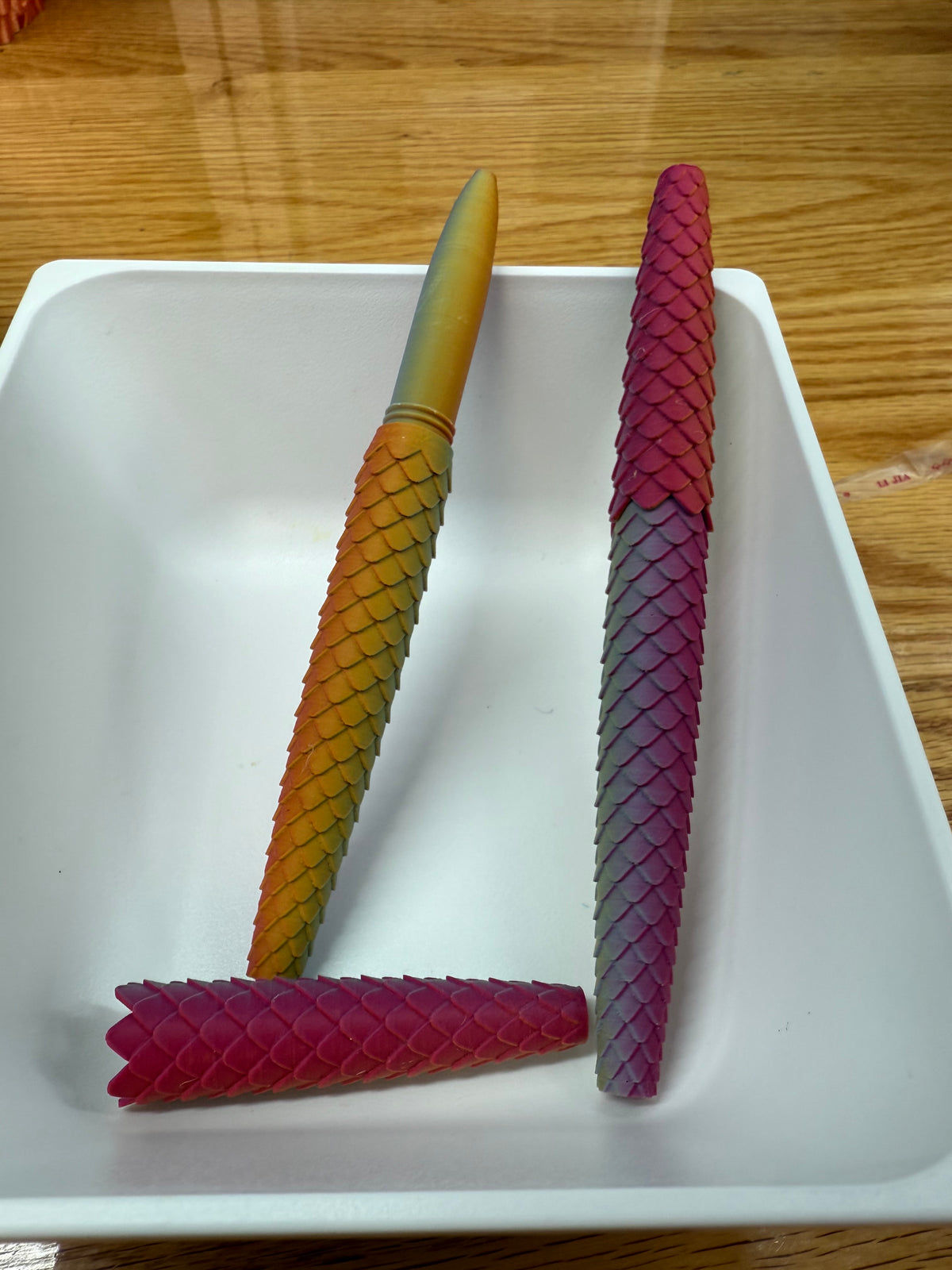 2 Dragon Scale Gel Pens