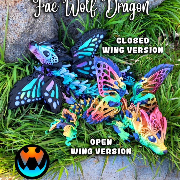 Fae Wolf Dragon