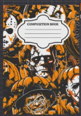 Horror Men & Pumpkins - A5 Notebook