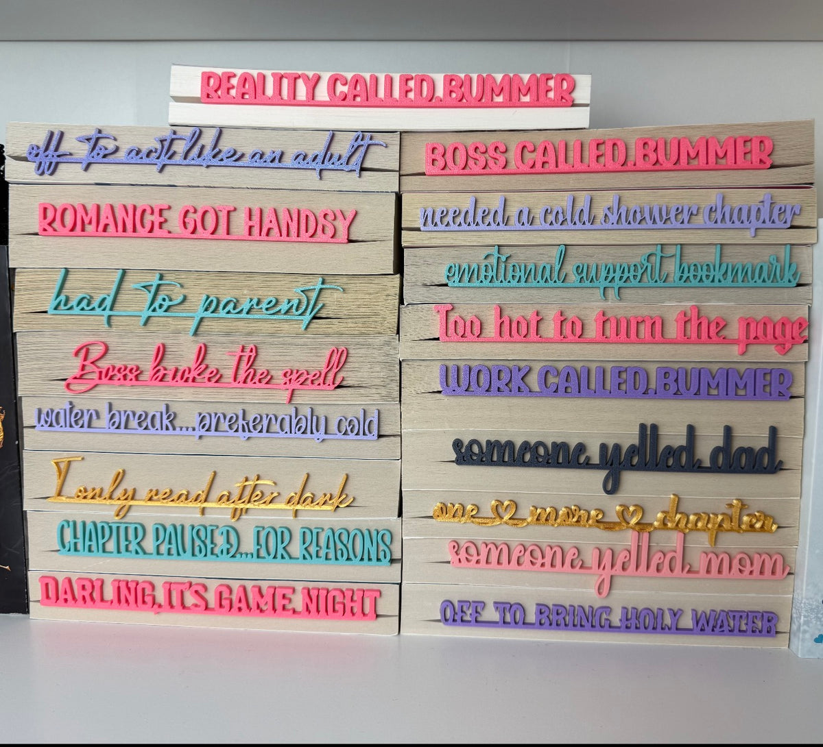 One More Chapter Side Bookmark