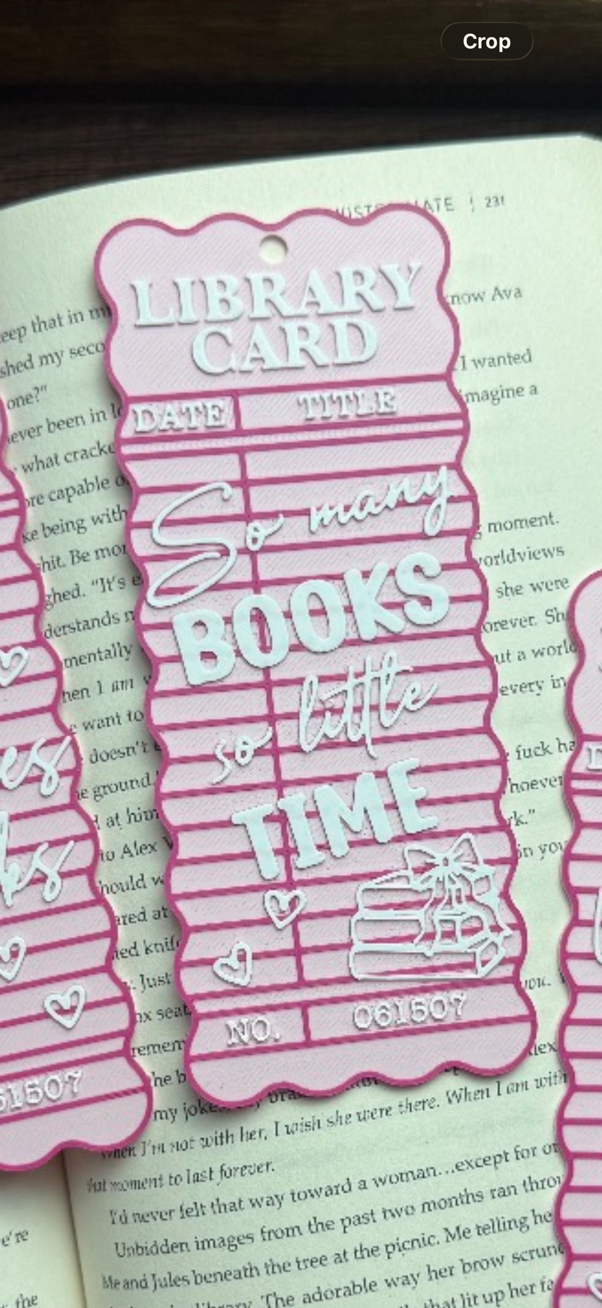 So Many Books-Library Card Bookmarks