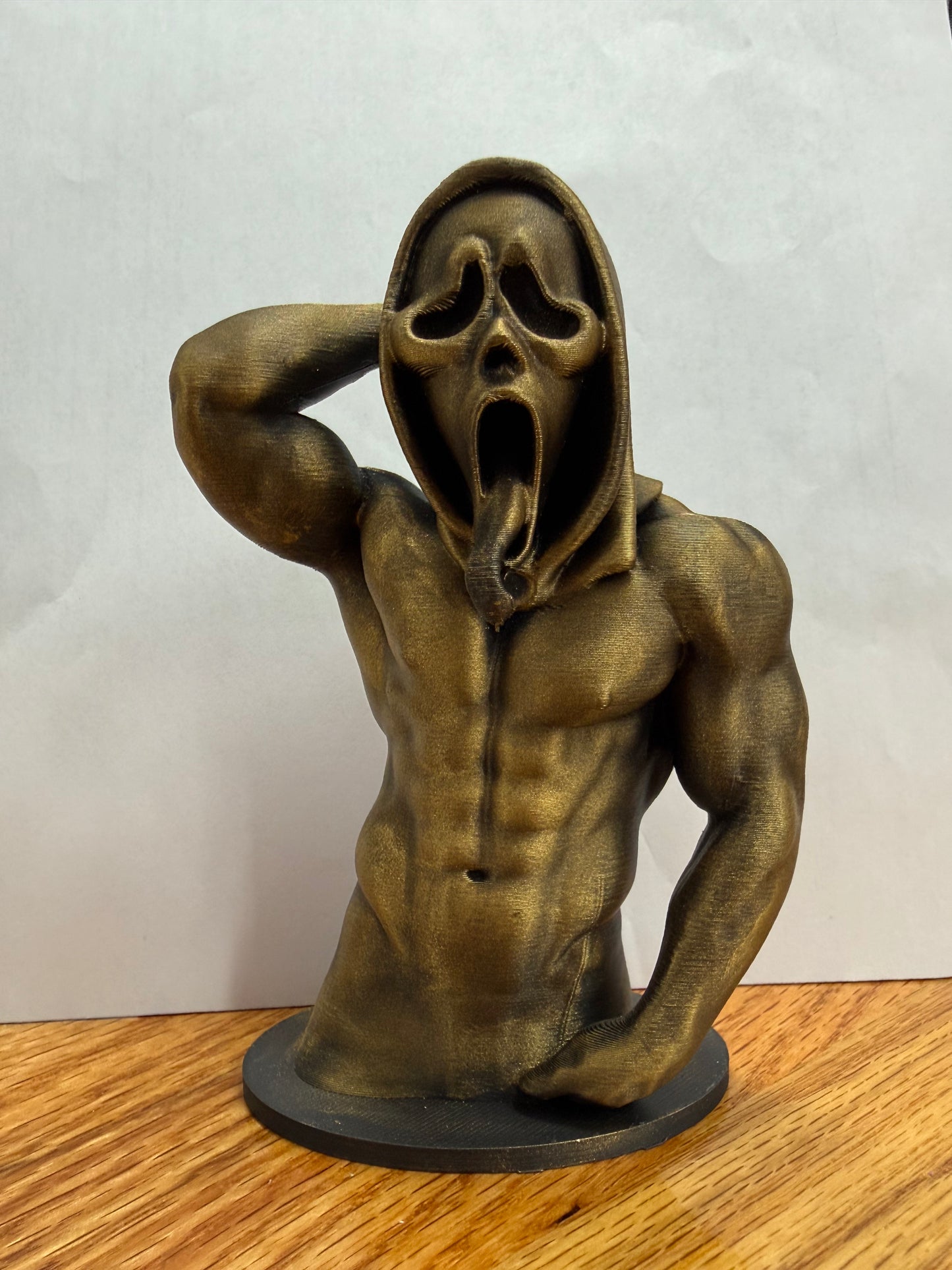 Ghostface Inspired Fan Art Shelf Sitter