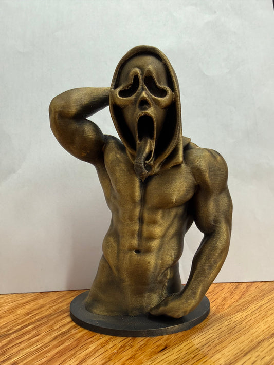 Ghostface Inspired Fan Art Shelf Sitter
