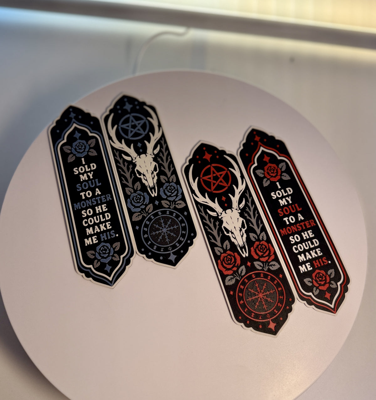 I Sold My Soul-Her Soul To Take Inspired Bookmark