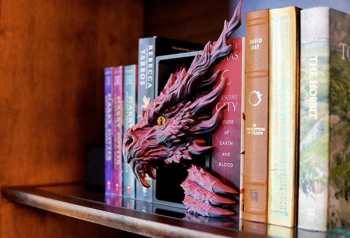 Blue Skull Book Nook - Lights out Inspired Fan Art