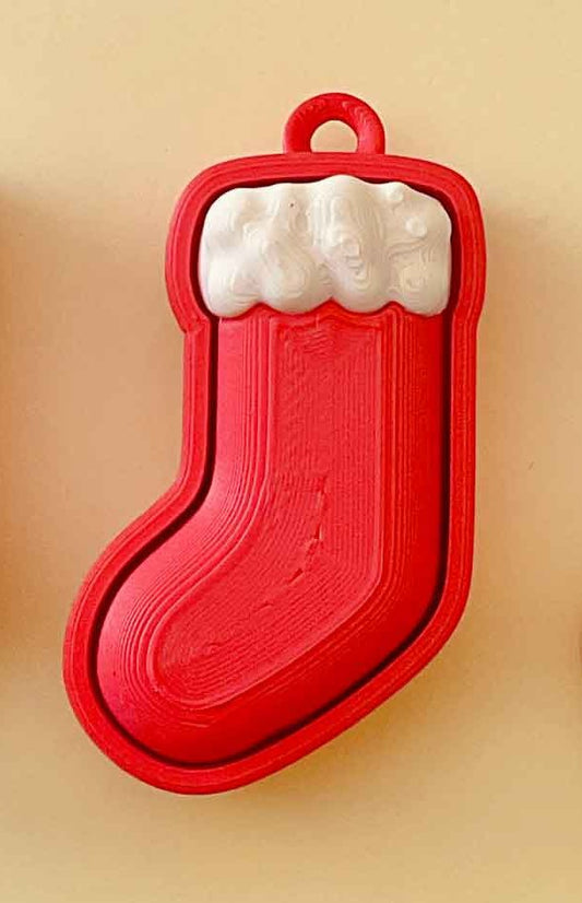 Red Christmas Stocking Clicker