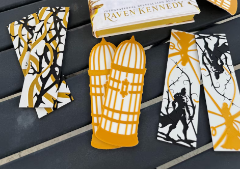 Ribbons & Thorns Gilded Inspired Bookmark