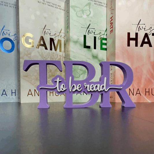 TBR Shelf Decor Sign