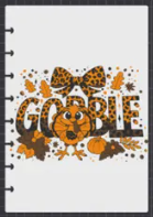 Gobble Turkey - A5 Notebook