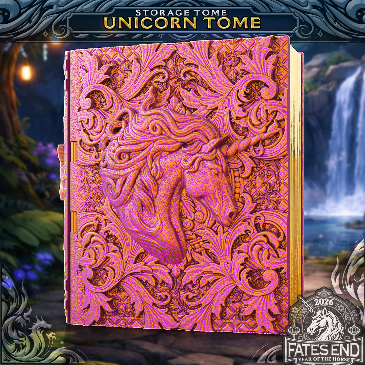 Unicorn Tome HINGED ONLY