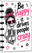 Be Happy - A5 Notebook