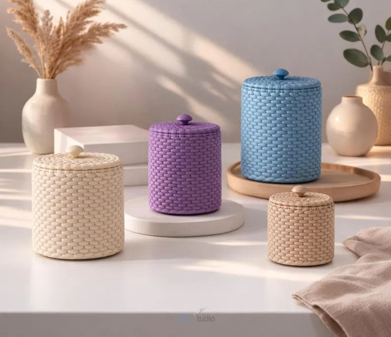 Extra Large Knitted Container