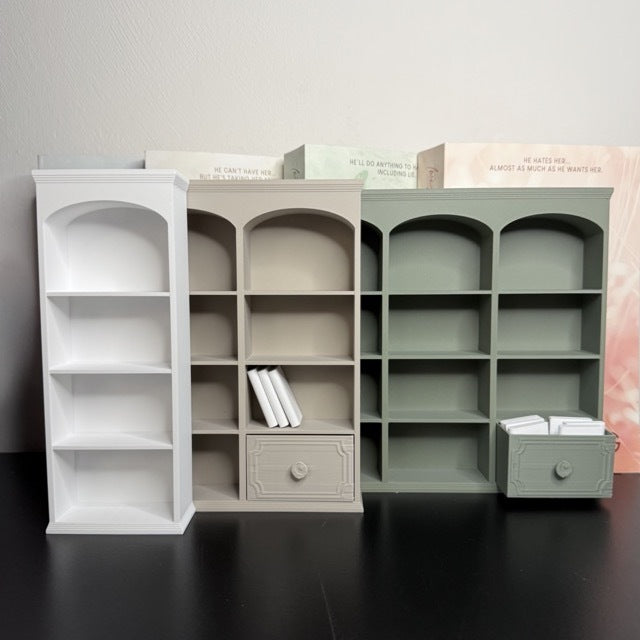 Cottage Single Column Book Shelf