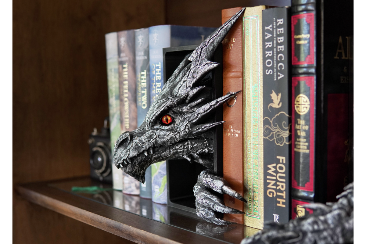 Blue Skull Book Nook - Lights out Inspired Fan Art