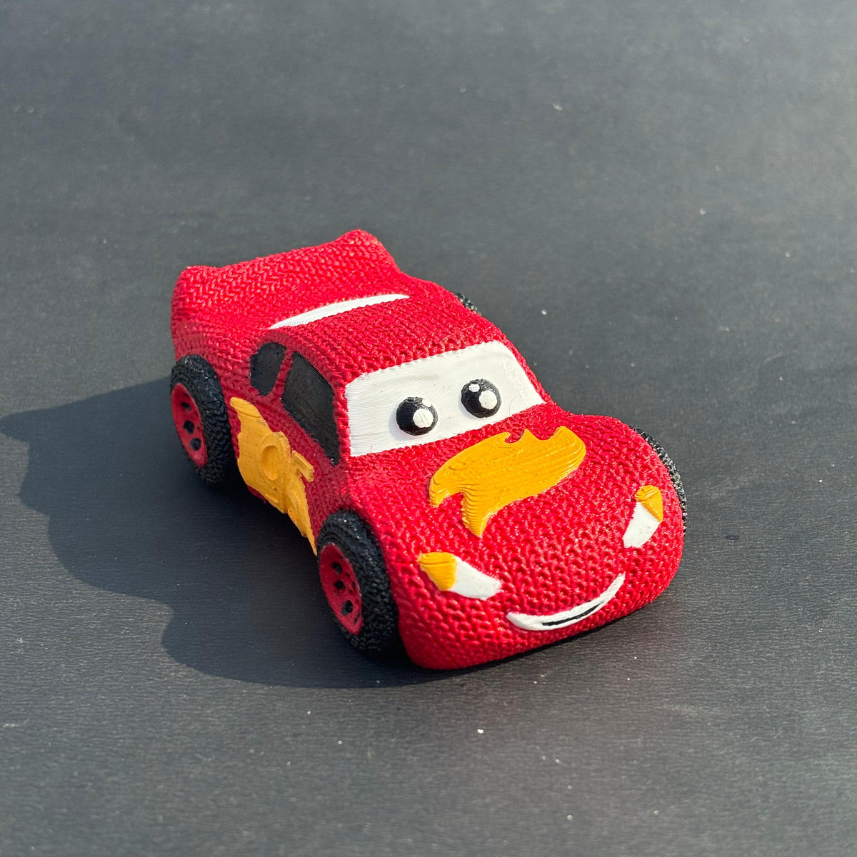 Lightening McQueen Not-So-Knitted Knits
