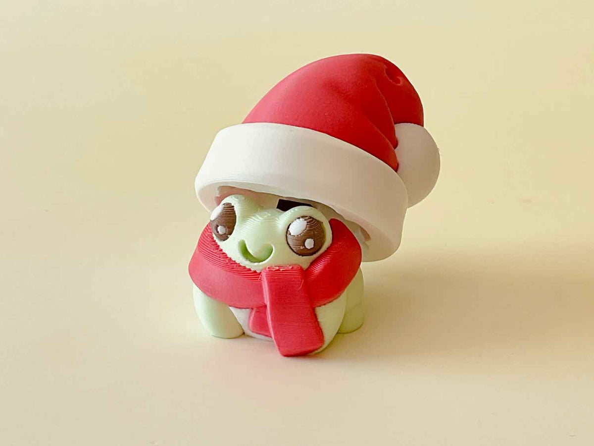 Frog Santa Hat Clicker