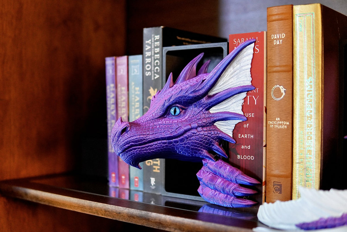 Blue Skull Book Nook - Lights out Inspired Fan Art