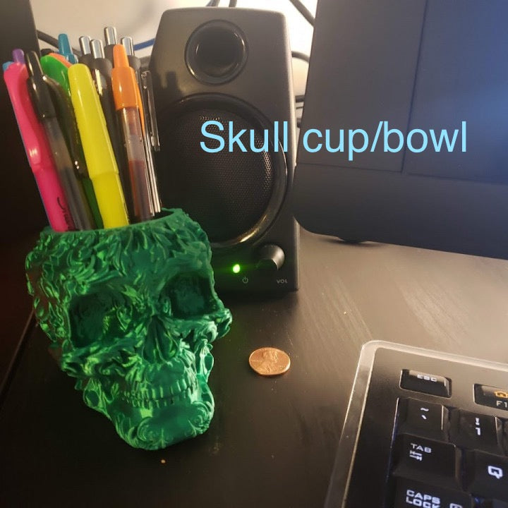 Skull Bowl or Planter